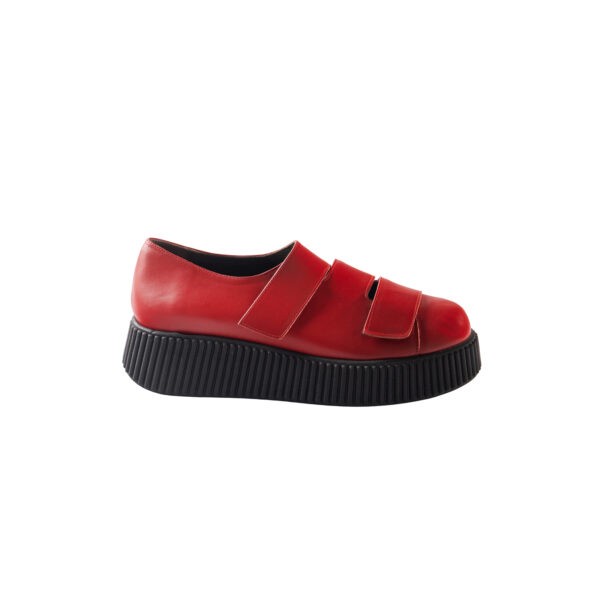Δερμάτινα flatforms art 6fw35
