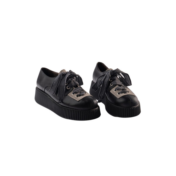 Δερμάτινα flatforms art 6fw36