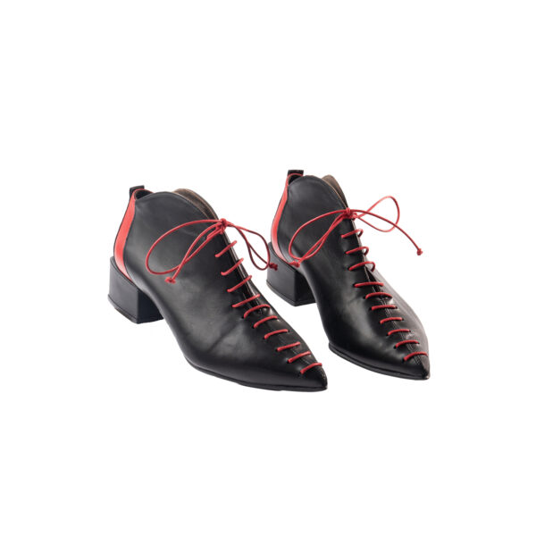 Δερμάτινα ankle boots art 6fw26