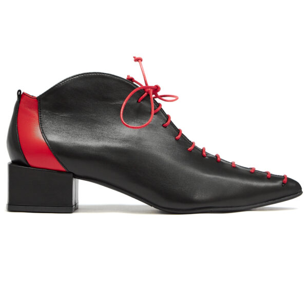 Δερμάτινα ankle boots art 6fw26