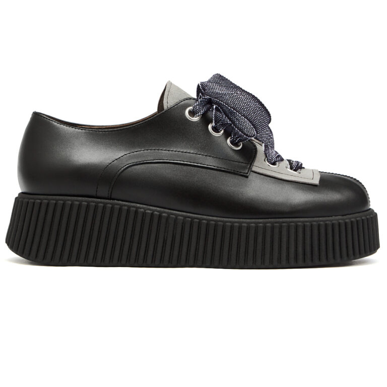 Δερμάτινα flatforms art 6fw36