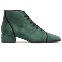 Δερμάτινα Μποτάκια art 6fw23 green