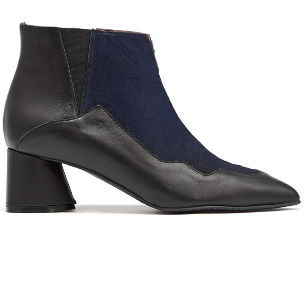 Δερμάτινα Μποτάκια art 6fw39 black & blue