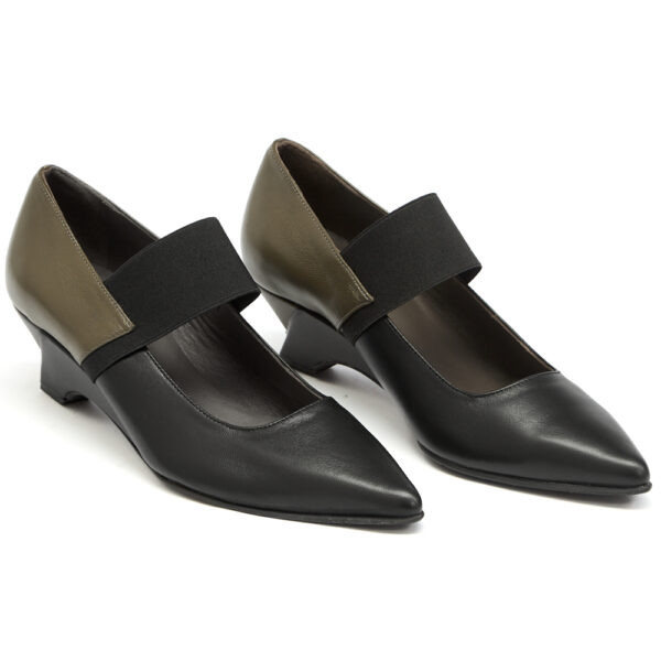 Δερμάτινες Γόβες art 6fw40 black & oil