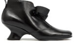 Δερμάτινα ankle boots art 6fw48 black