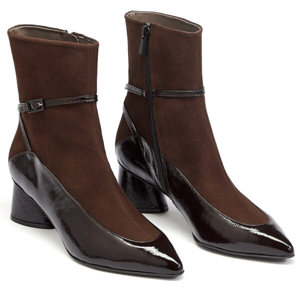 Δερμάτινα Μποτάκια art 6fw66 brown