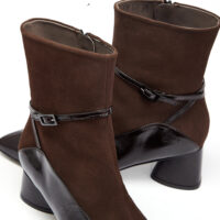 Δερμάτινα Μποτάκια art 6fw66 brown