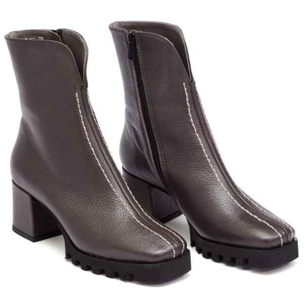 Δερμάτινα Μποτάκια art 5fw59 brown