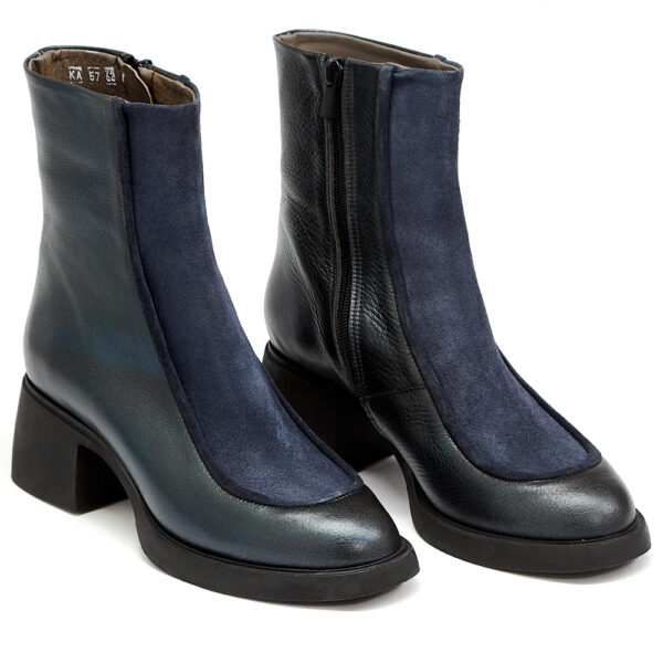 Δερμάτινα Μποτάκια art 5fw62 blue