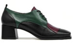 Δερμάτινα Δετά art 5fw49 black green & bordeaux