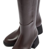 Δερμάτινες Μπότες art 5fw67 brown